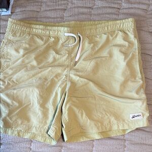 Bather Light Yellow Swim Shorts